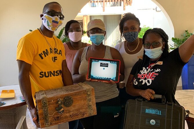Augmented Reality Secret Agent Treasure Hunt in St Thomas - The Secret Agent Story: A Vaccine Mission on St Thomas
