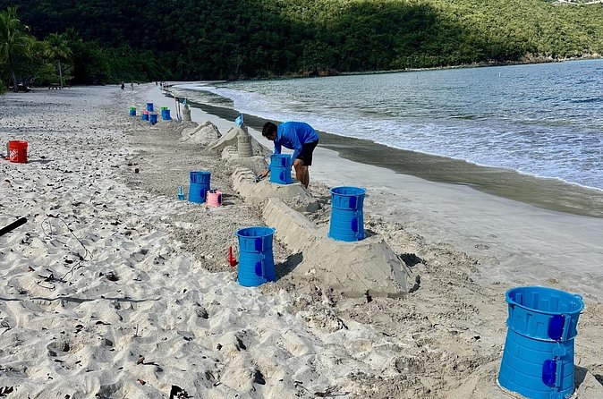 Create A Castle Sandcastle Lessons - Price and value: $55 plus the Magens Bay entry fee