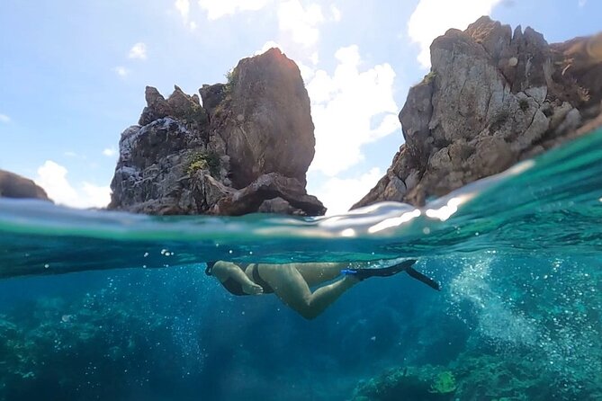 Full-Day Private Boat Charter from St. John or St. Thomas - South Shore Cruising for Seclusion and Coastline Views