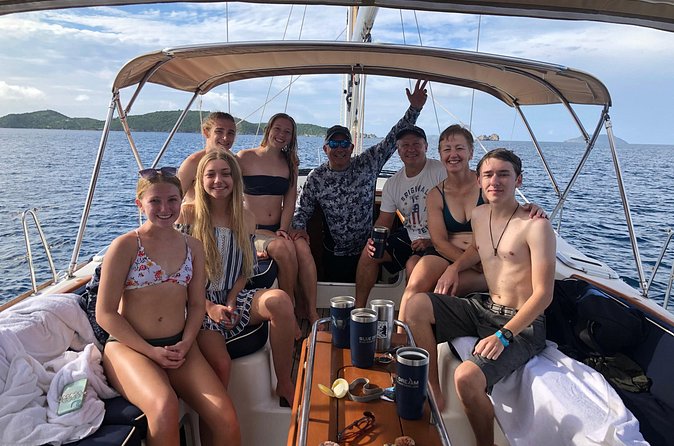 Full Day Private Charter, Snorkel St. John (12 guests, 55’ yacht) - Stop 3: Lovango Cay for Reef Snorkeling and Beach-Optional Fun