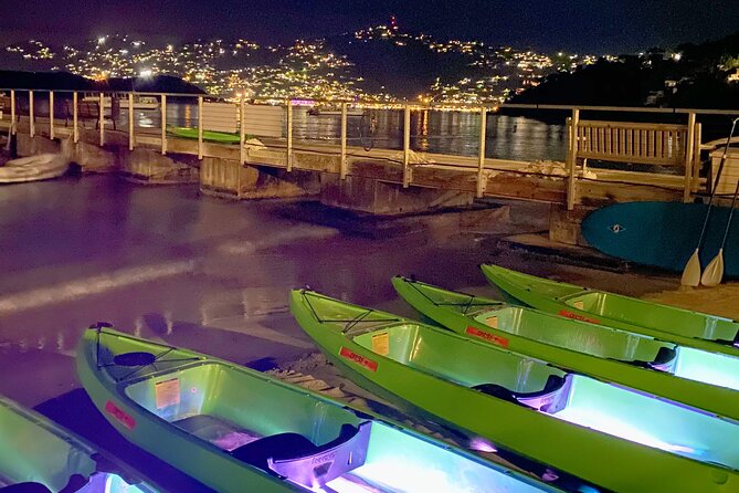 Glow Boats LED Night Kayak, Marriott Frenchman's Cove Dock, USVI - The LED Kayak on Charlotte Amalie Harbour: Marine Life Without the Guesswork