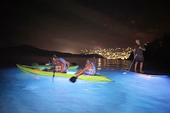 Glow Boats LED Night Kayak, Marriott Frenchman's Cove Dock, USVI - What’s Included in the $75 Price, and What Isn’t