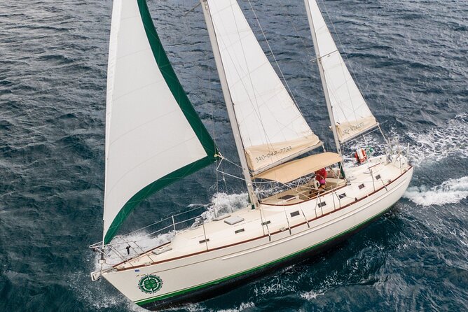 Half Day Sail and Snorkel with the Turtles - From Charlotte Amalie Harbor to Buck Island: how the day is paced