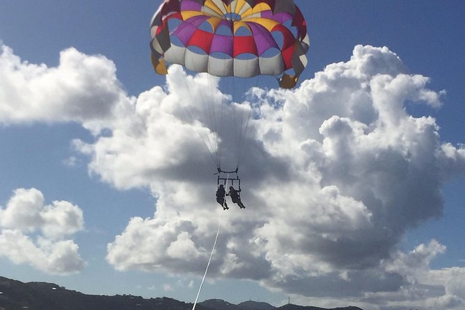 Parasail Experience in St Thomas - The Boat Ride and Your Quick Turn Time