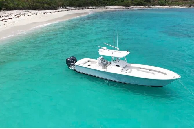 Private Full Day Boat Charter around St Thomas and St John - Price and Value: $1,500 for Up to 12 People