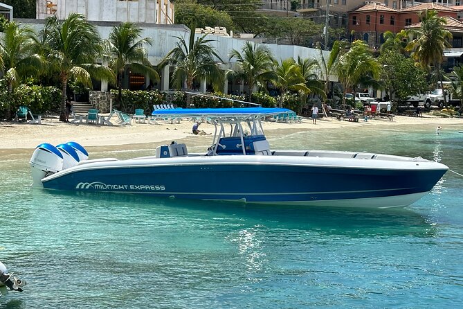 Private Full Day or Half Day Charter - 37' Midnight Express - The Baths at Virgin Gorda: boulders, caverns, and the Cathedral Room