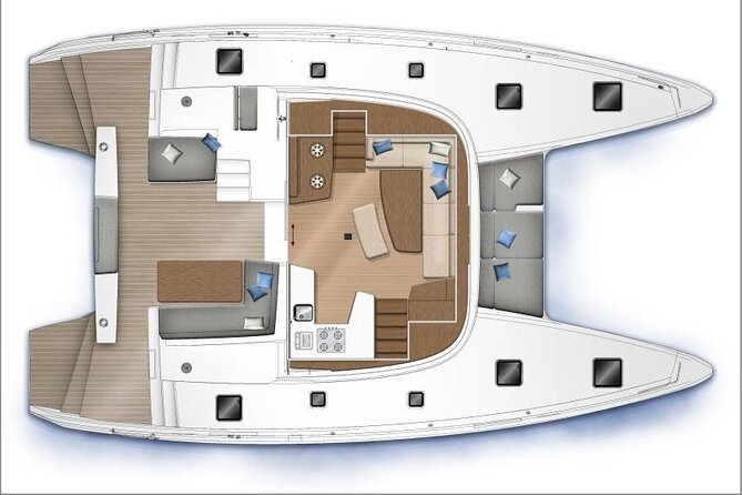 Private Luxury Charter Aboard New Multi-Deck Lagoon Catamaran - Snacks, tacos, and what’s included (and what isn’t)