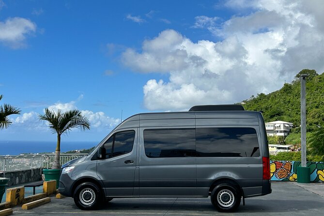 Private St. Thomas One Way Luxury Mercedes Van Limousine Service - A One-Way Transfer That Feels Organized from Minute Zero