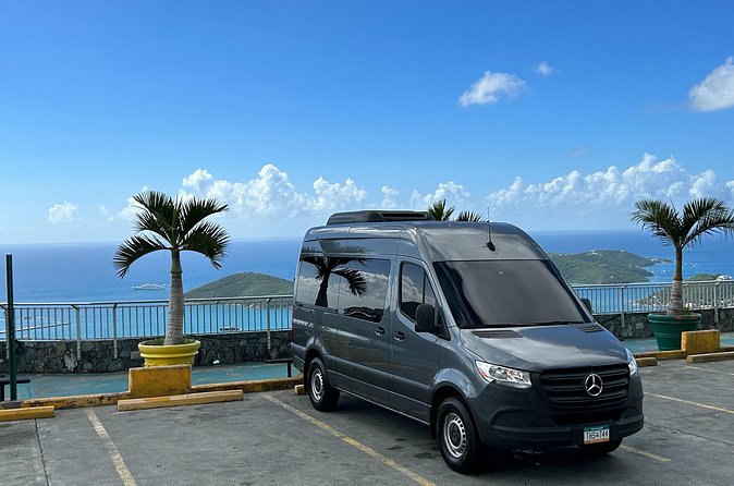 Private St. Thomas One Way Luxury Mercedes Van Limousine Service - Price and Value: $350 for Up to 11 Changes the Math