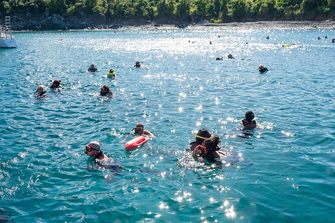 SeaFari FastCat - Sun, Fun, Swimming, Snorkeling & Boat Party - What You Get Included: Gear, Drinks, Paddleboards, and On-Board Restrooms