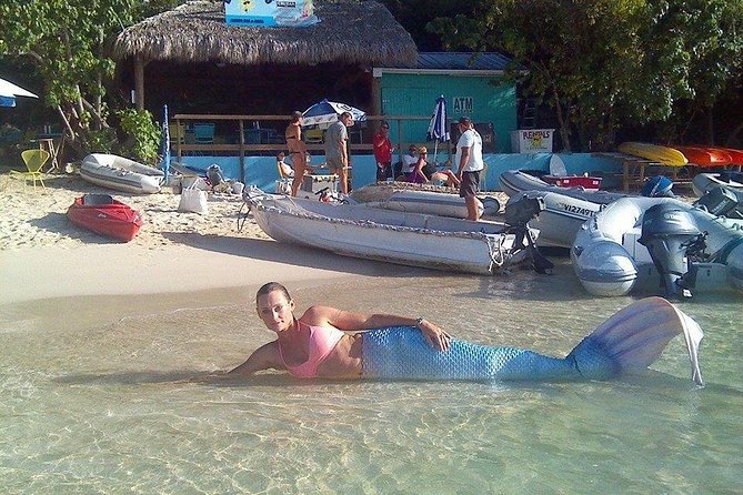 Snorkel & Swim with Turtles. Semi Private Tour to Buck Island & Honeymoon Beach - Getting to the water fast from Havensight
