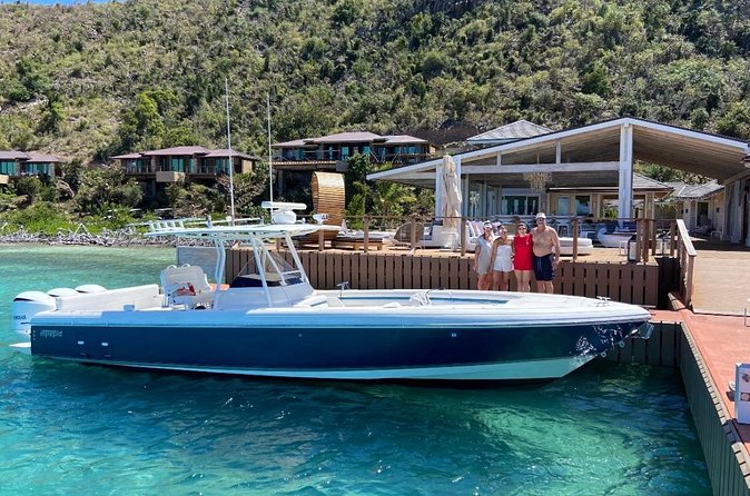 St Thomas Full-Day Boat Rental 37' Intrepid Powerboat - Where you might go: common St Thomas island-hopping options