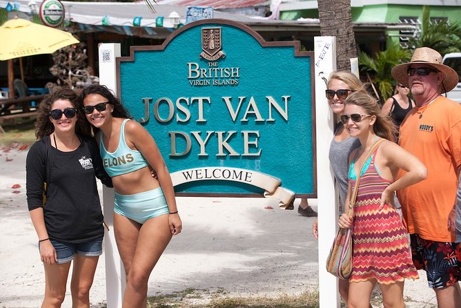 St. Thomas Jost Van Dyke & Soggy Dollar Snorkel Sail w/ Breakfast - Ritz-Carlton - Customs at Great Harbor, Then Down to White Bay