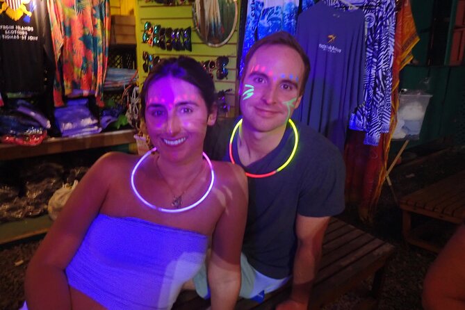 St Thomas Night Kayak Tour - Scanning for tarpon and stingrays with kayak lights