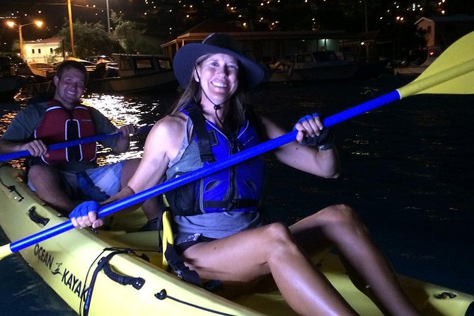 St Thomas Night Kayak Tour - The mangrove route after sunset: leisurely paddling with pirate tales