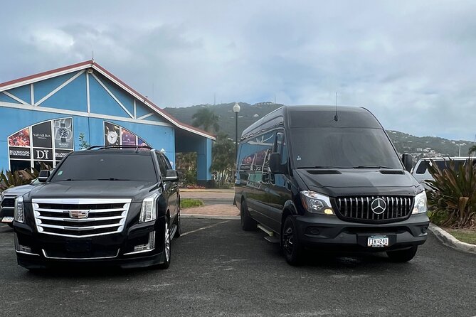 St Thomas Private Airport Transfer - Door-to-door livery details that matter in real life