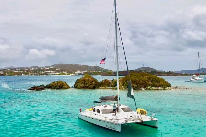 St. Thomas & St. John Private Luxury Full-Day Sail (12 guest max) - The morning flow: breakfast onboard before the water time