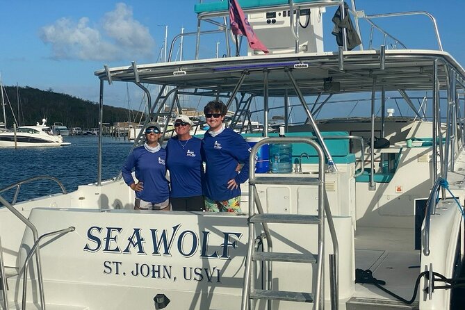 St Thomas~St John Snorkel, Swim & Beach Trip on MV Island Flyer - Captains Make the Difference: Names You Might Sail With