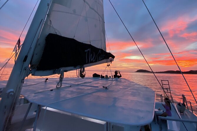 Sunset Sail with Cocktails and Appetizers - Getting to The VI Cat: Marriott’s Frenchman’s Cove matters