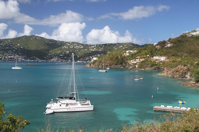 Sunset Sail with Cocktails and Appetizers - Step onto a 54-foot catamaran built for comfort at sunset