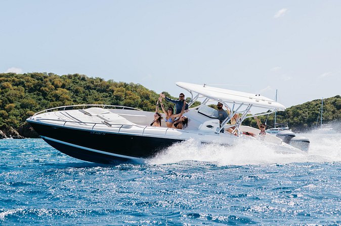 USVI Private Boat Charter Adventure - St John Beaches: Maho, Trunk, Caneel, and More